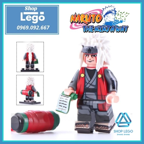 Xếp hình Uzumaki Naruto - Hyuga Hinata - Zabuza - Haku - Haruno Sakura - Tsunade - Jiraiya Lego Minifigures WM6107