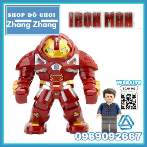 [9.8 cm] Xếp hình Hulkbuster Iron Man Tony Stark Mới nhất 2021 Lego Minifigures Xinh Xh1157 X1157