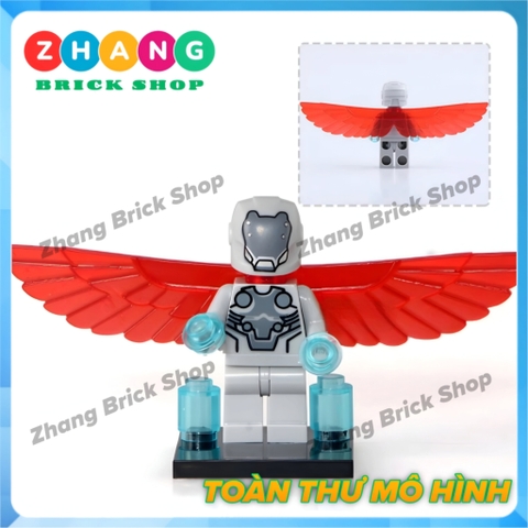Xếp hình Captain America - Super Adaptoid - SpiderBoy - She Hulk - Hammer - Coulson Marvel Lego Minifigures Xinh X0151