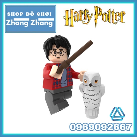 Đồ chơi xếp hình Harry Potter - Ron Weasley - Susan Bones - Argus Filch Minifigures POGO PG8178