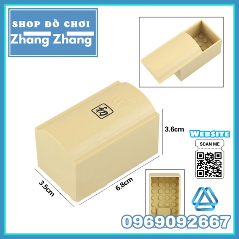 Đồ chơi xếp hình Naruto hòm Uế thổ chuyển sinh EDO Tensei Minifigures KDL809