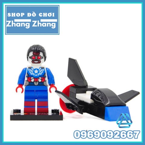 Xếp hình Harley Quinn - Batman - Iron Man - Falcon Yellow Jacket - Deathstroke - Batman - Arsenal Lego Minifigures Sy295