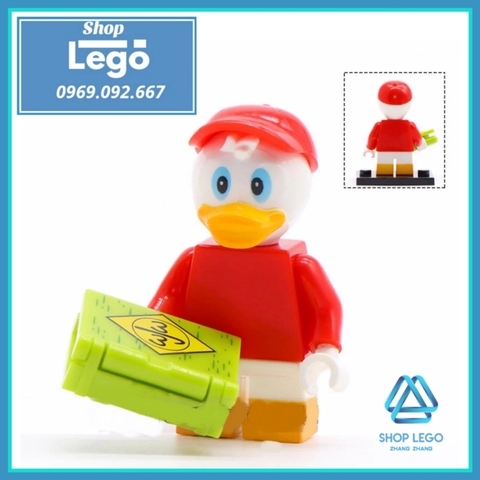 Xếp hình hoạt hình Mickey - Minnie - Louie - Deway - Mc Duck- Huey - Chip - Dale Lego Minifigures WM6066