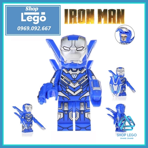Xếp hình tuyển tập Ironman các mẫu đẹp nhất Lego Minifigures Kopf KF6093