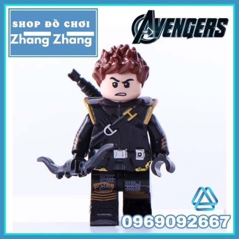 Xếp hình Hawkeye Ronin mới nhất 2021 trong Avengers Endgame Lego Minifigures V002