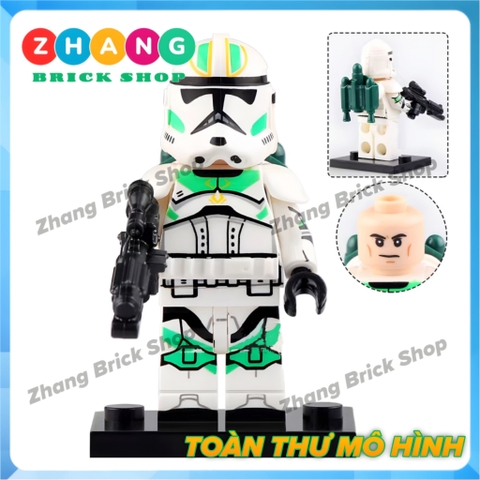 Xếp hình Star Wars Regiment - Wolf Pack - Commander Thorne - Camino Guard - Purgatory - Horn Lego Minifigures KT1043