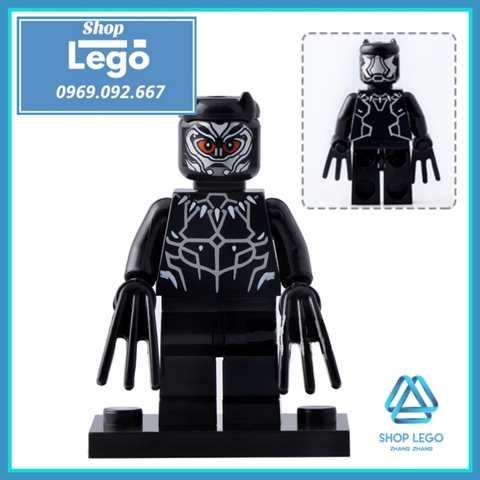 Xếp hình Avengers Infinity War Black Panther - Killmonger - Shuri - Ulysses Klaw - Okoye Lego Minifigures Xinh X0184