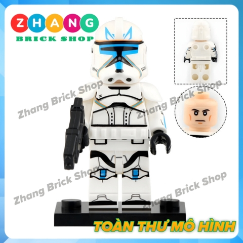 Xếp hình Star Wars Legion Coruscant Guard - Jesse - Imperial Stormtrooper Lego Minifigures Koruit KT1042
