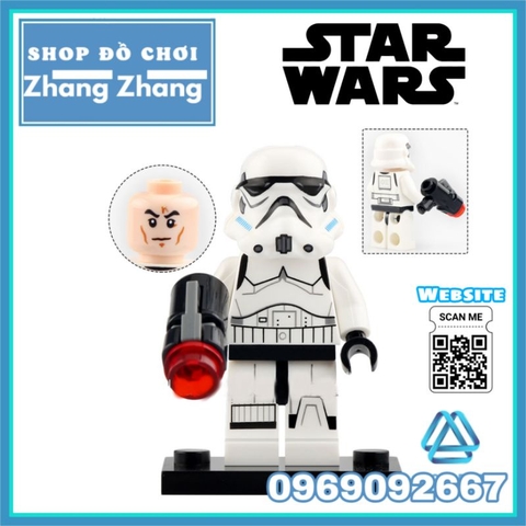Đồ chơi xếp hình Star Wars binh đoàn Stormtrooper và Shadow Guard Minifigures POGO PG8287
