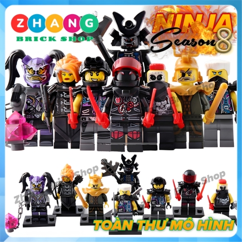 Xếp hình Ninjago Garmadon Lego Minifigures LeLe A009 016