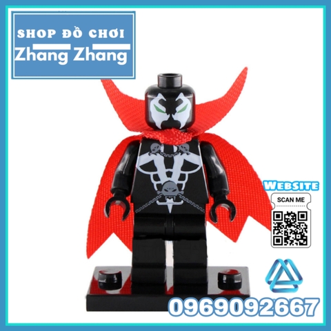 Xếp hình Moon Knight, Atom, Spider-gwen, Dortor Strage siêu anh hùng Marvel Lego Minifigures POGO Pg8014