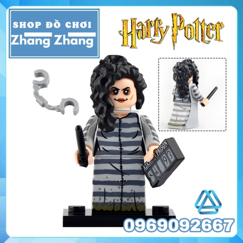 Xếp hình Harry Potter - Kingsley Shacklebolt - Dumbledore - James Potter - Lily Potter Lego Minifigures POGO PG8286