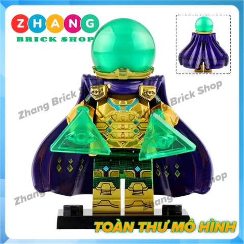 Xếp hình Spider Man Far from home, Mysterio Lego Minifigures Wm wm6071
