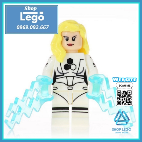 Xếp hình Fantastic Four Siêu anh hùng siêu rẻ siêu đẹp Lego Minifigures POGO PG8065