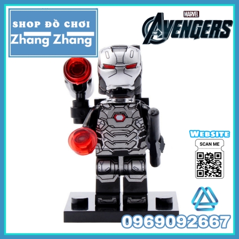 Xếp hình Avengers Civil War Falcon - Winter Soldier - She Hulk - Black Panther - War Machine Lego Minifigures Xinh x0114