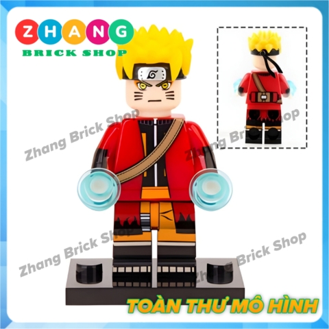 Xếp hình Naruto - Sasuke - Itachi - Jiraiya - Kakashi Lego Minifigures Kopf KF6078