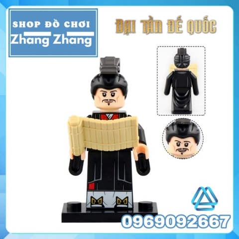 Xếp hình Đại quân Đại Tần của Tần Thủy Hoàng Xuân thu chiến quốc Lego Minifigures Koruit KT1088