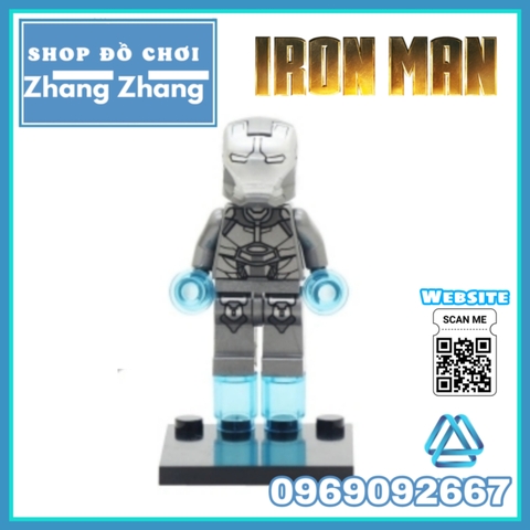 Xếp hình mô hình Ironman Lego Minifigures Bigfigures MR298 Kopf KF8001
