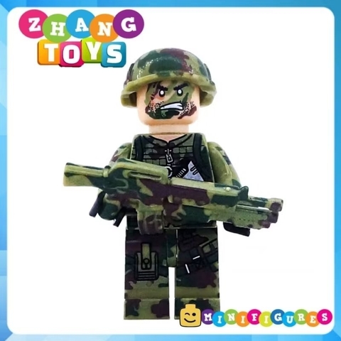 Xếp hình lính đặc nhiệm biệt kích rừng Falcon Columbia Lego Minifigures Sembo SB11101