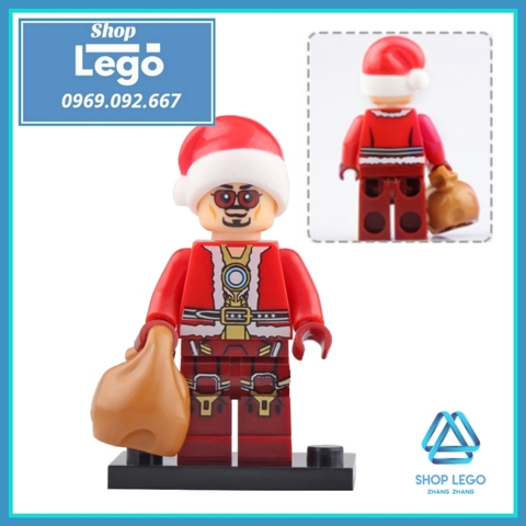 Xếp hình Giáng sinh Siêu anh hùng Marvel - X-men - Deadpool Merry Christmas 2019 Lego Minifigures Xinh X0222