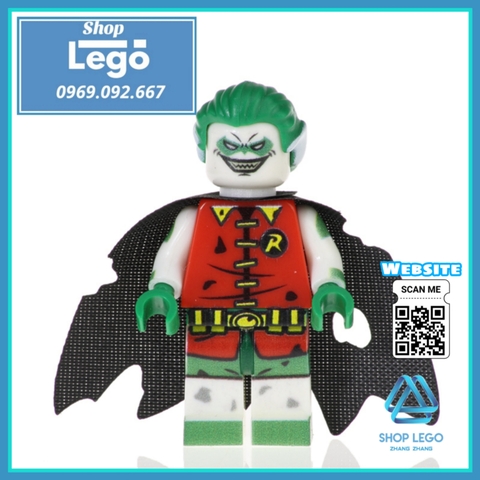 Xếp hình Dare Devil Deadshot Harley Quinn Robin Spider man Wonder Woman Joker Lego Minifigures POGO pg8196
