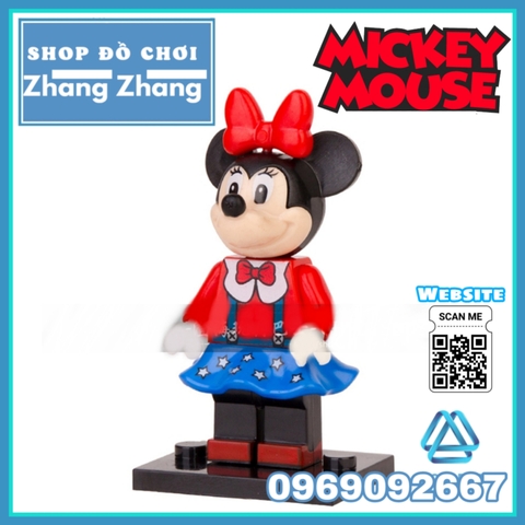Xếp hình Vịt Donald và chuột micky và thú Ariel Lego Minifigures POGO PG8225