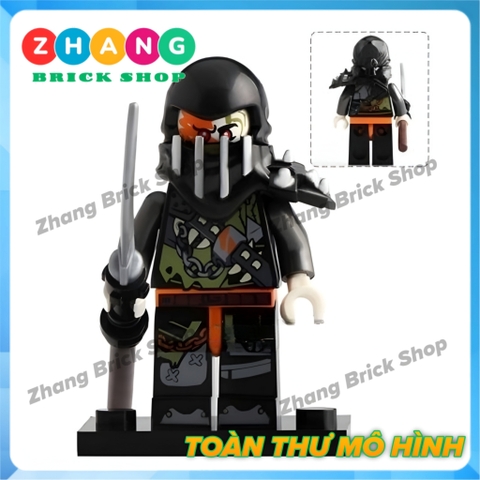 Xếp hình Ninjago Skylor - Jay - Jet Jack - Kai - Zane- Skullbreaker- Muzzle - Cole Lego Minifigures Lele A017 024