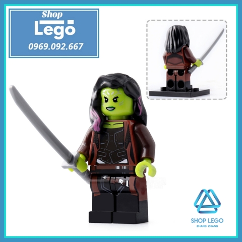 Xếp hình Avengers: Infinity War Vision Proxima Midnight Wasp Dr Strange Gamora Iron Man MK50 Lego Minifigures Xinh X0187