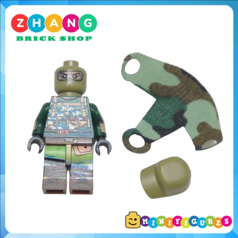 Xếp hình biệt đội đặc nhiệm Spetnazt phản ứng nhanh Swat Nga Lego Minifigures Decool 304 307