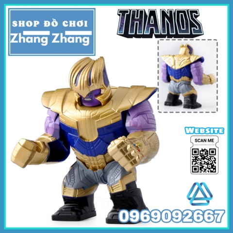 Xếp hình Thanos Endgame Avengers Infinity War chiến binh Big Figures Lego Minifigures POGO PG2057 PG8241