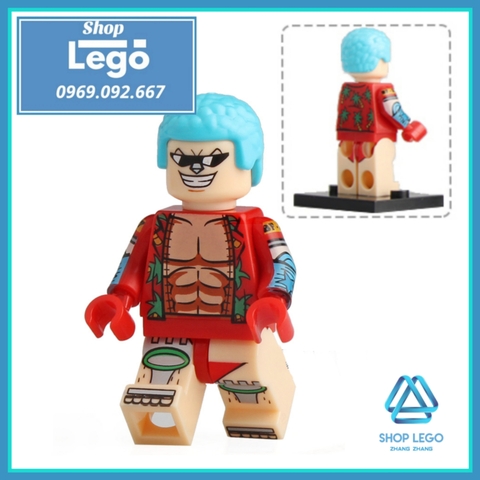 Xếp hình One Piece Nico Robin - Franky - Trafalgar - Sabo - Shanks
- Nami - Ace
- Brook Lego Minifigures Koruit KT1013