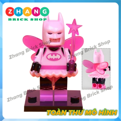 Xếp hình Batman Batgirl Redhood thành phố Gotham Lego Minifigures POGO PG124 131 PG8040
