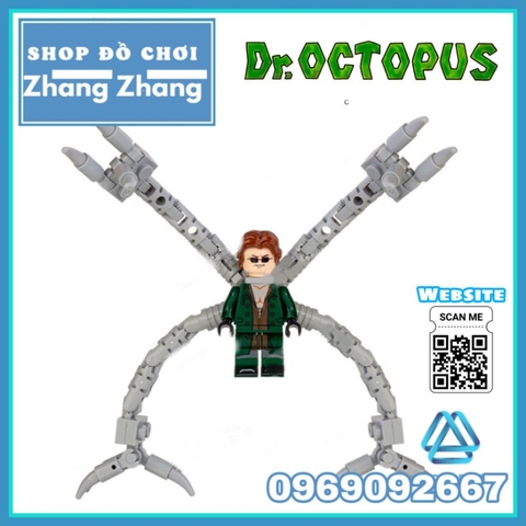 Đồ chơi xếp hình Dr Octopus Doc Ock trong người nhện spider man Minifigures MG0201