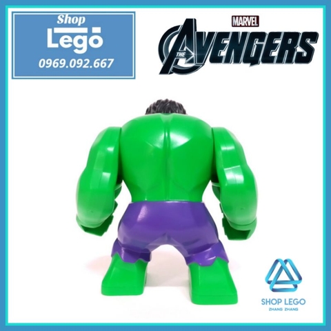 Xếp hình Người khổng lồ xanh phi thường Hulk trong Avengers Lego Minifigures EG18004