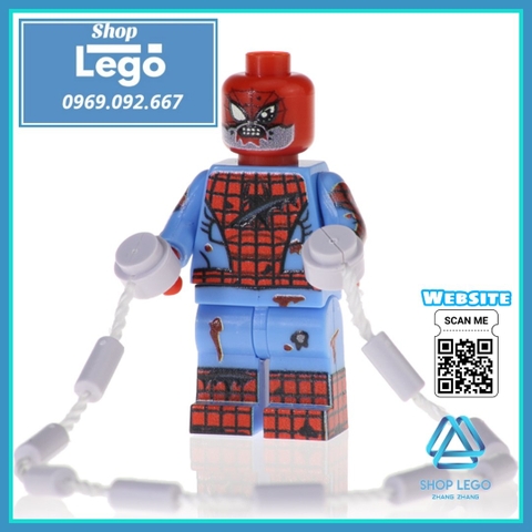 Xếp hình Dare Devil Deadshot Harley Quinn Robin Spider man Wonder Woman Joker Lego Minifigures POGO pg8196