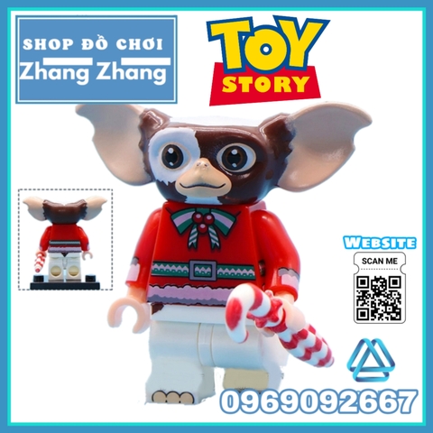 Xếp hình Toy Story Woody Buzz Lightyear Bunny LGM Stay Puft Gizmo Stripe Unicorn Mascot Lego Minifigures WM6077