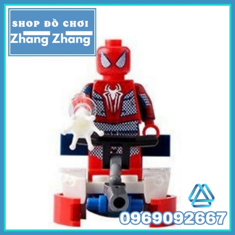 Xếp hình Người nhện Spider Man Homecoming Morales Venom Iron Spider Lego Minifigures Sy630