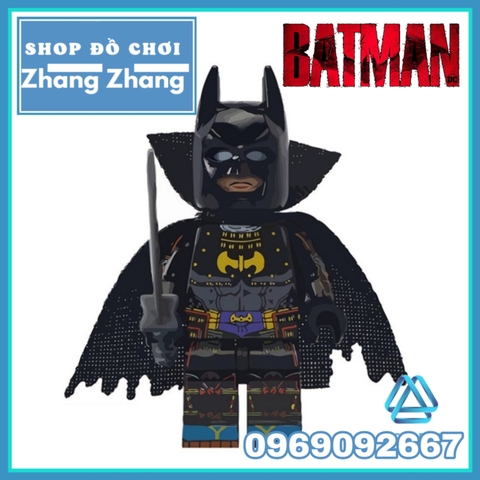 Xếp hình Falcon Overgirl Captain American AnimalMan Batman Ninja Robin Supergirl Lego Minifigures Xinh Koruit WM6033