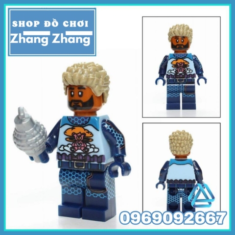 Xếp hình Fortnite Zoey - Cuddle - Teknique - Chromium Leviathan - Tomatohead - Brite Gunner Lego Minifigures POGO PG8203