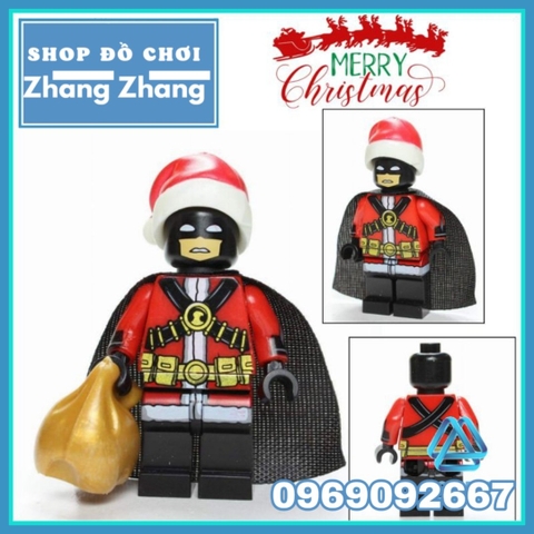 Xếp hình Giáng sinh Batgirl - Black Panther Cyclops Falcon Red Robin Flash Marry Christmas Lego Minifigures POGO PG8189