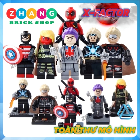Xếp hình Siêu anh hùng DC Comics & Marvel Lego Minifigures Sy672
