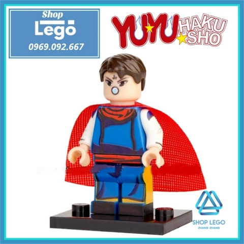 Xếp hình Yuyu Hakusho - Yusuke - Kazuma - Hiei - Genkai - Itsuki trong Ghost Fighter Lego Minifigures POGO PG8163