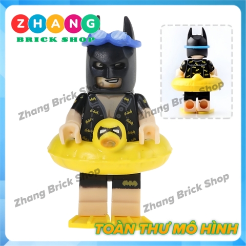 Mô hình nhân vật người dơi Batman Robin quà tặng trang trí bánh sinh nhật gotham POGO PG8047 Zhang Brick Shop