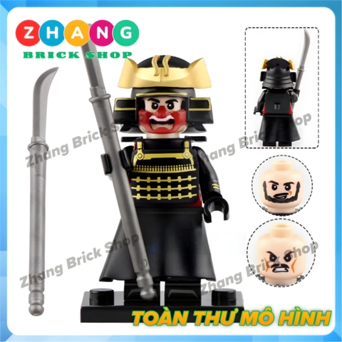 Đồ chơi Xếp hình Võ sĩ đạo cuối cùng The Last Samurai đầy đủ giáp phụ kiện đi kèm Lego Minifigures WM6090