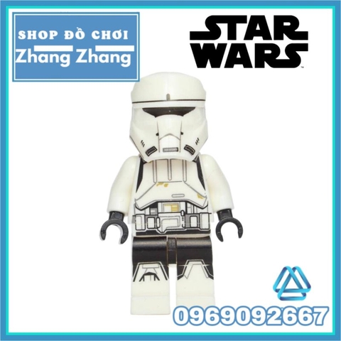 Đồ chơi xếp hình Star Wars Imperial Combat Driver Stormtrooper Chiến tranh giữa các vì sao Minifigures POGO PG654