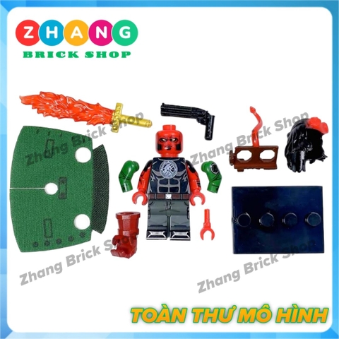 Mô hình nhân vật Hellboy the crooked man WM2421 WM2422 Zhang Brick Shop