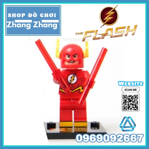 Xếp hình The Flash Wonder woman Catwoman Joker DeadPool Nick Fury Aquaman Cyclops DC Comics Lego Minifigures SY Sy178