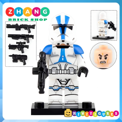 Xếp hình Star Wars binh đoàn Armored Clone Trooper mới nhất 2021 Lego Minifigures Xinh X0300