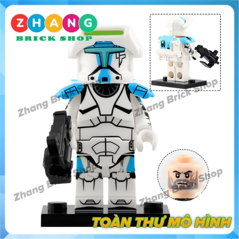 Xếp hình Star Wars Clone Commando chiến tranh giữa các vì sao Lego Minifigures Koruit KT1048
