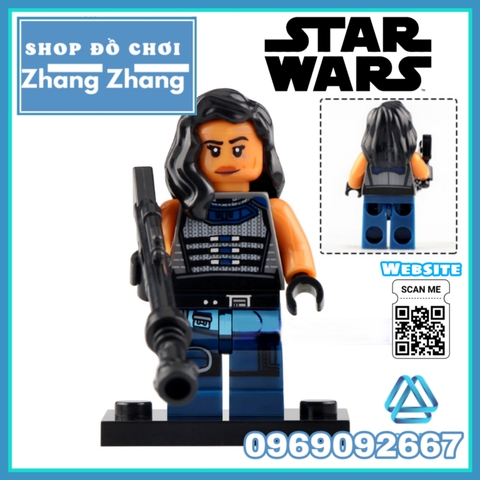 Xếp hình Star Wars Mandalorian and Rise of Skywalker Dameron Mando Sith Trooper Cara Dune Raider Lego Minifigures G0001